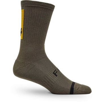 Fox Racing Defend 8" Socken Military Green