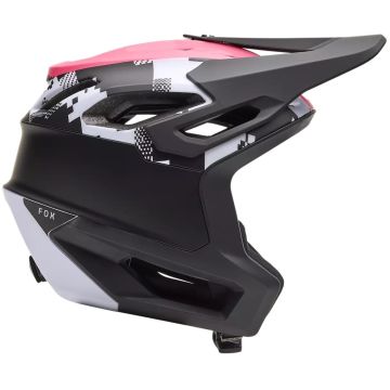 Fox Racing Dropframe Pro Digi Image MTB Helm Black White