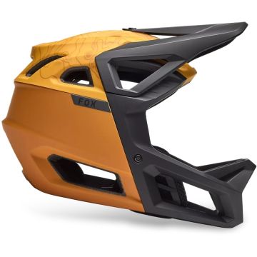 Fox Racing Proframe Frequency Full Face Helm Caramel Brown