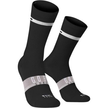 Gobik Socken Superb Unisex Extra Long Black Horizon