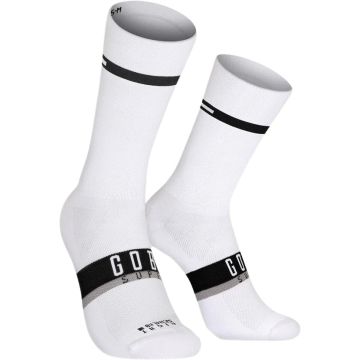 Gobik Socken Superb Unisex Extra Long White Horizon