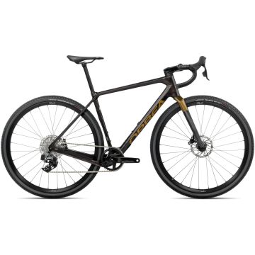 Orbea Terra M31eTeam 1x, Sram Rival eTap AXS 1x12, Cosmic Carbon View Metallic Olive Green
