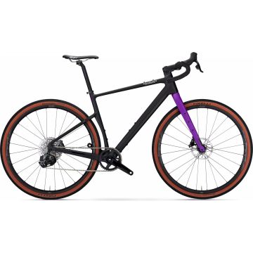 Wilier Adlar Shimano GRX 1x12, Miche Graff, Black Purple Matt