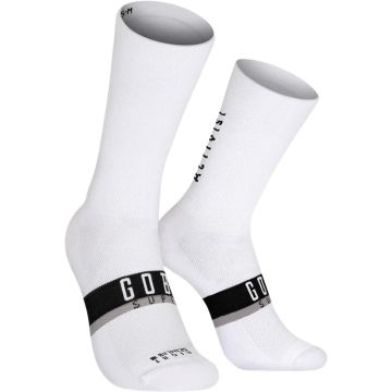 Gobik Socken Superb Unisex Extra Long White Axis