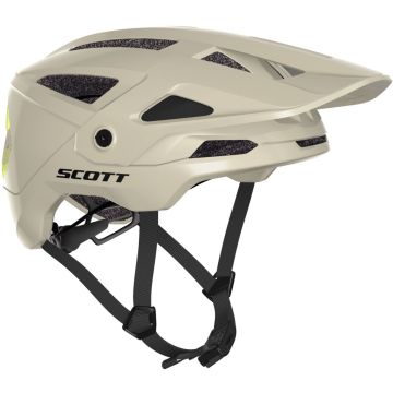 Scott Stego Plus MTB Helm Beige Radium Yellow