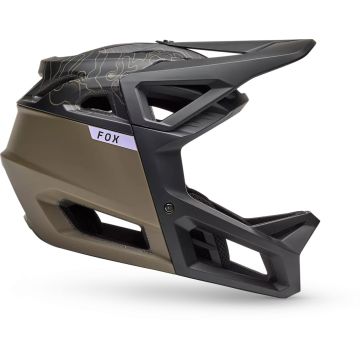 Fox Racing Proframe Frequency Full Face Helm Militärgrün
