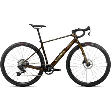 Orbea Terra M31eTeam 1x, Sram Rival XPLR AXS 1x13, Caramel Carbon View