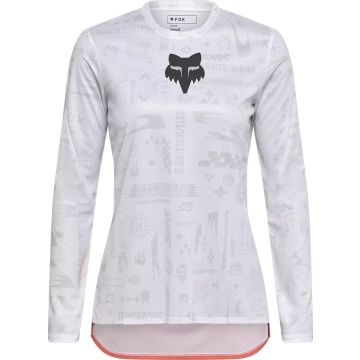 Fox Racing Ranger LS Jersey Lunar Special Edition Women, White