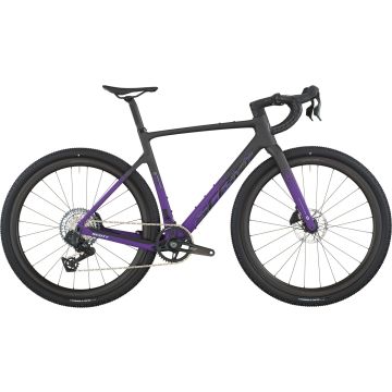 Scott Addict Gravel 20, Sram Rival AXS 1x13, Carbon Black Indigo Purple