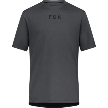 Fox Racing Ranger Wordmark SS Jersey Men, Dark Shadow Grey