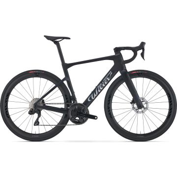 Wilier Rapida Shimano 105 Di2, Miche Asfalto 45 Carbon, Lastlight Black Matt
