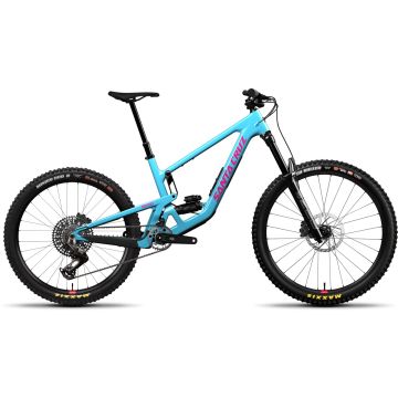 Santa Cruz Nomad 7 CC MX Sram Eagle 90, Gloss Aqua Magenta