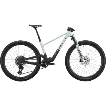 Scott Spark RC World Cup, SRAM X0 AXS Transmission, Cumulus White Carbon Black