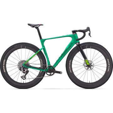 Wilier Rave SLR ID2 Sram Rival XPLR 1x13, Miche Graff Allroad Wheels, Pixel Green Matt