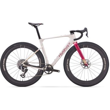 Wilier Rave SLR ID2 Shimano GRX Di2 1x12, Miche Graff Wheels, Byte Cream Matt