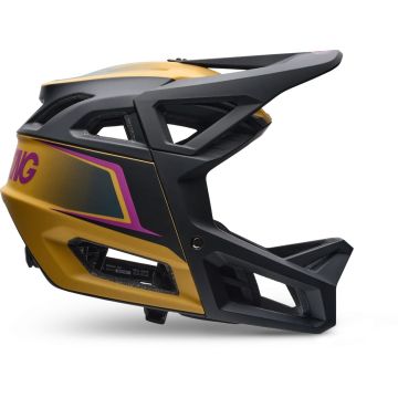 Fox Racing Proframe RS Heatstack Full Face Helm, Dark Yellow