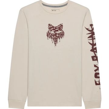 Fox Racing Roughcut Dry Release langarm T-Shirt, Chalk