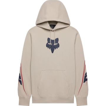 Fox Racing Apex Fleece Kapuzenpullover, Chalk