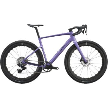 Scott Addict Gravel 10, Sram Force AXS 1x13, Blaze Purple