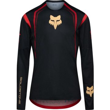 Fox Racing Flexair Goldstone Langarm Jersey Special Edition Black
