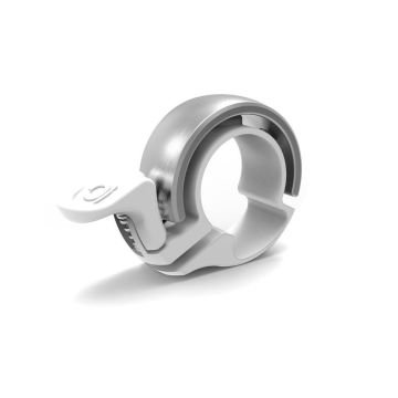 Knog Oi Classic Fahrradklingel White Silver