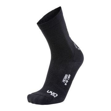 UYN Cycling Merino Man Socks Black White