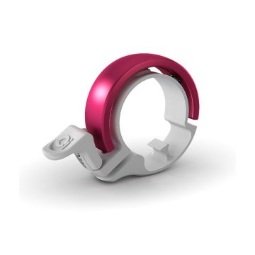 Knog Oi Classic Fahrradklingel White Pink