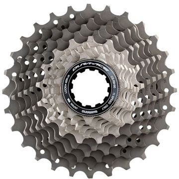 Shimano CS-R9100 Dura Ace Kassette, 11-fach, Silver
