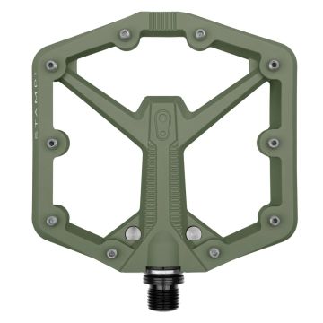 CrankBrothers Stamp 1 Gen 2 Flatpedal Green