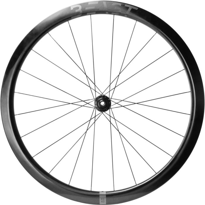 Beast RX40 Rennrad Laufradsatz UD Black, DT Swiss 240s Disc Center Lock Shimano HG, 28", VR 12x100mm, HR 12x142mm Bild 4