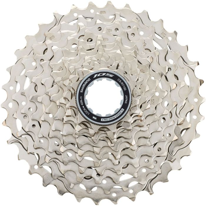Shimano CS-R7100 105 Kassette, 12-fach, Silver, 11-34 Zähne Bild 2