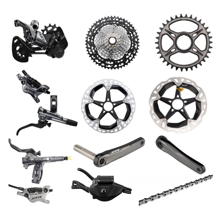 Shimano XTR Trail Gruppe M9120  inkl. Bremsen, 1x12 / 34 Zähne / 175mm / 10-51 Bild 1