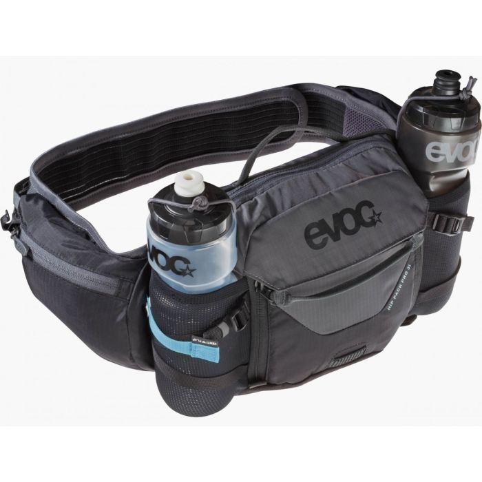 Evoc Hip Pack Pro 3 Black Carbon Grey One Size Bild 2