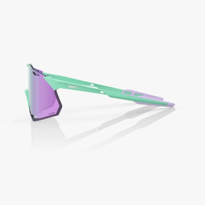 100% Hypercraft XS Brille, Soft Tact Mint, Hiper Lavender Mirror Lens Bild 3