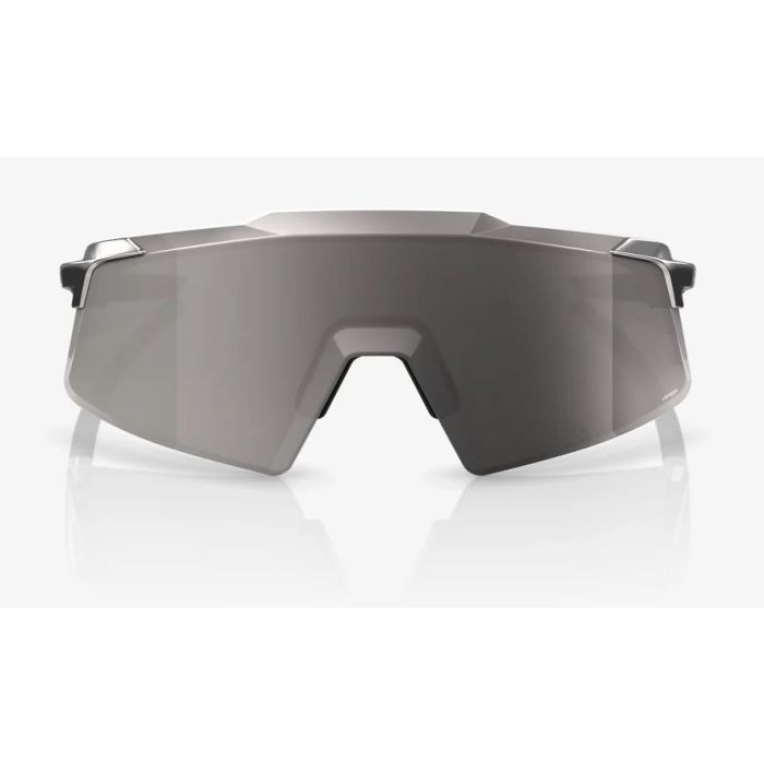 100% Aerocraft Brille, Gloss Chrome, Hiper Silver Chrome Lens Bild 3