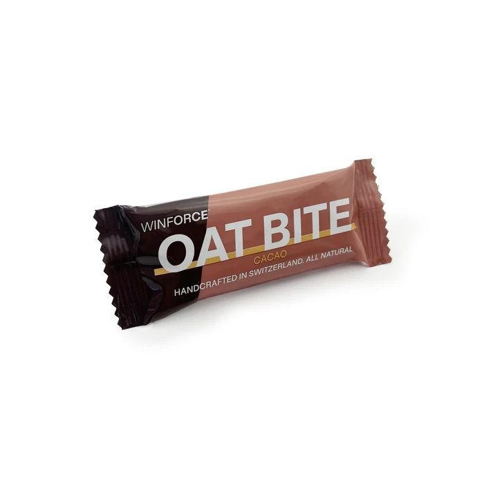 Winforce Oat Bite Bio Qualitätsriegel Haferflockenbasis 35gr Cacao Bild 1 Winforce Oat Bite Bio Qualitätsriegel Haferflockenbasis 35gr Cacao Bild 1