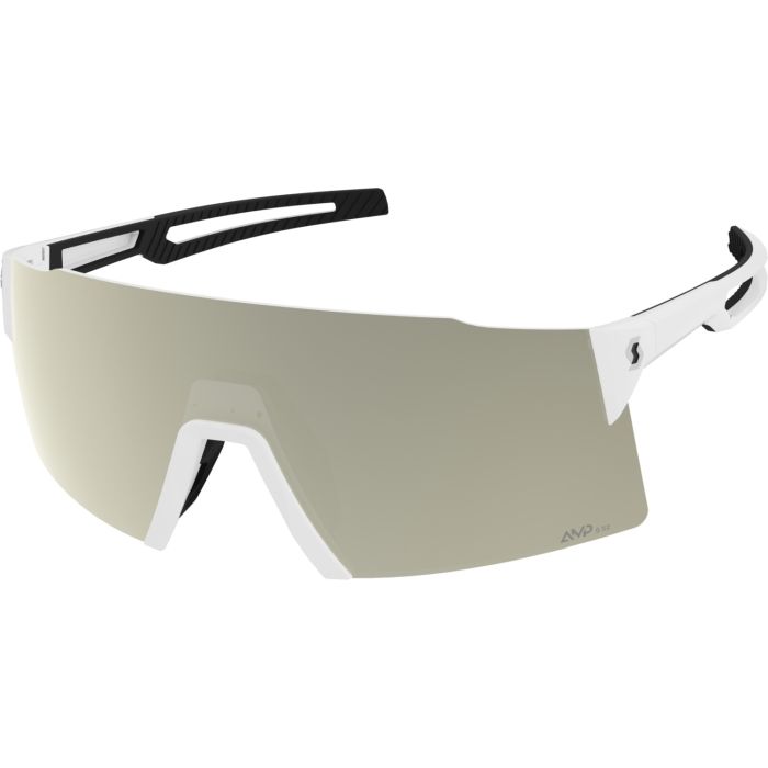 Scott Stride Compact Brille, White, AMP White Chrome S2 Bild 1 Scott Stride Compact Brille, White, AMP White Chrome S2 Bild 1