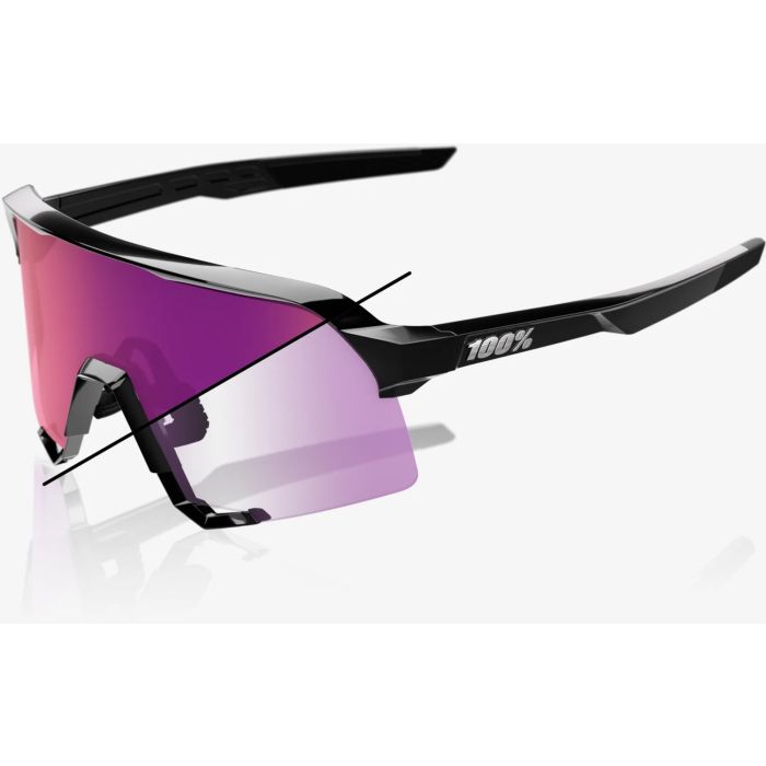 100% S3, Kilian Bron LE, Gloss Black Photochromic Lens Bild 1 100% S3, Kilian Bron LE, Gloss Black Photochromic Lens Bild 1