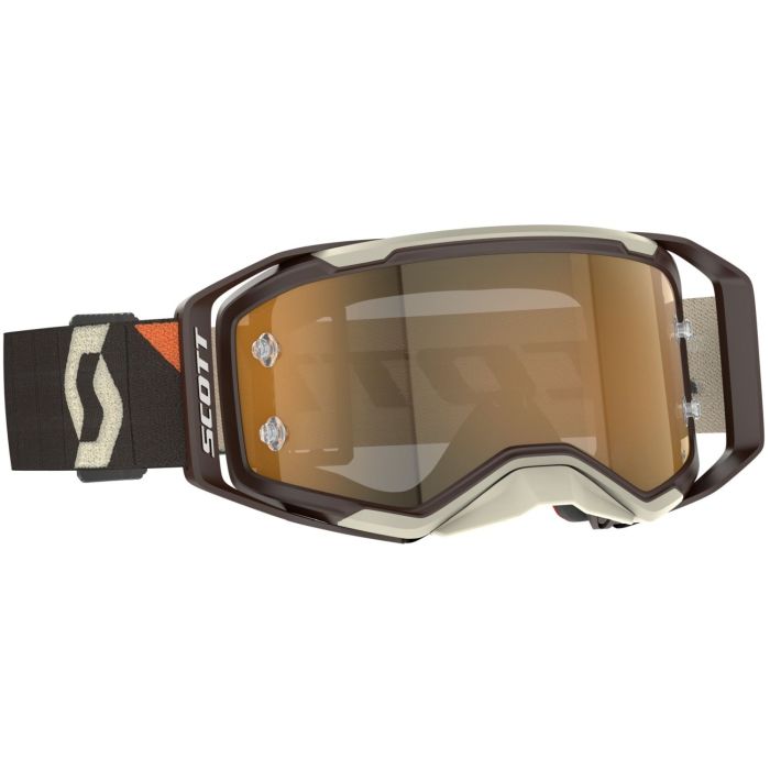 Scott Prospect 2.0 AMP Chrome Goggle, Deep Brown Beige Gold Chrome Works Bild 1 Scott Prospect 2.0 AMP Chrome Goggle, Deep Brown Beige Gold Chrome Works Bild 1