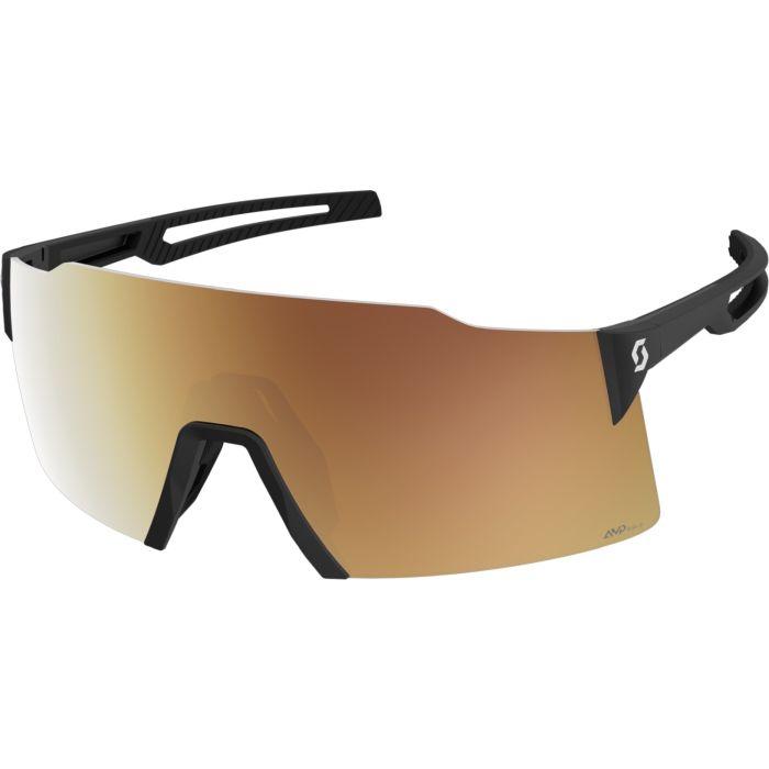 Scott Stride LS Brille, Black AMP LS Gold Chrome S1-3 Bild 1 Scott Stride LS Brille, Black AMP LS Gold Chrome S1-3 Bild 1