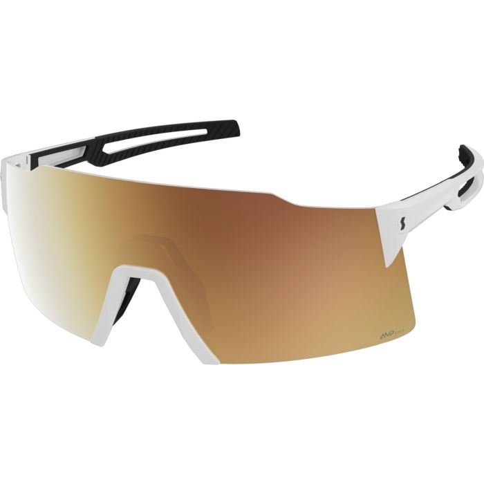 Scott Stride LS Brille, White AMP LS Gold Chrome S1-3 Bild 1 Scott Stride LS Brille, White AMP LS Gold Chrome S1-3 Bild 1
