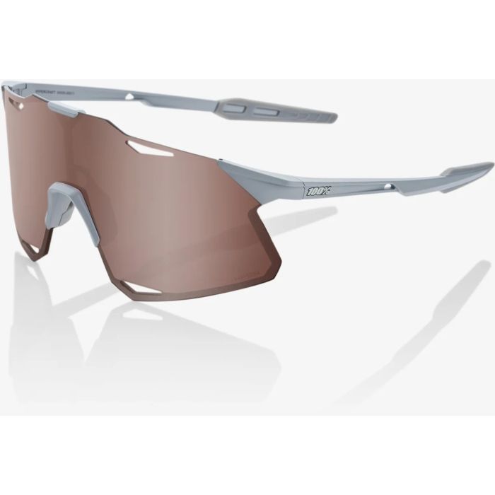 100% Hypercraft Brille, Matte Stone Grey, Hiper Crimson Silver Mirror Lens Bild 1