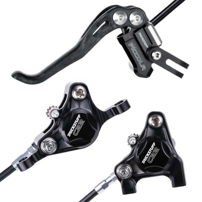 Trickstuff Piccola Carbon Bremsanlage, PM FM, Black Silver Bild 1 Trickstuff Piccola Carbon Bremsanlage, PM FM, Black Silver Bild 1