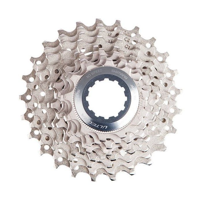 Shimano CS-6700 Ultegra Kassette, 10-fach, Silver, 11-28 Zähne Bild 1 Shimano CS-6700 Ultegra Kassette, 10-fach, Silver, 11-28 Zähne Bild 1
