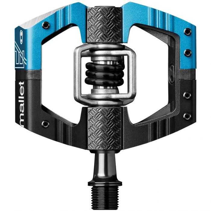CrankBrothers Mallet E LS Enduro Klick/Plattformpedal inkl. Premium Cleats, Black Electric Blue Bild 1 CrankBrothers Mallet E LS Enduro Klick/Plattformpedal inkl. Premium Cleats, Black Electric Blue Bild 1