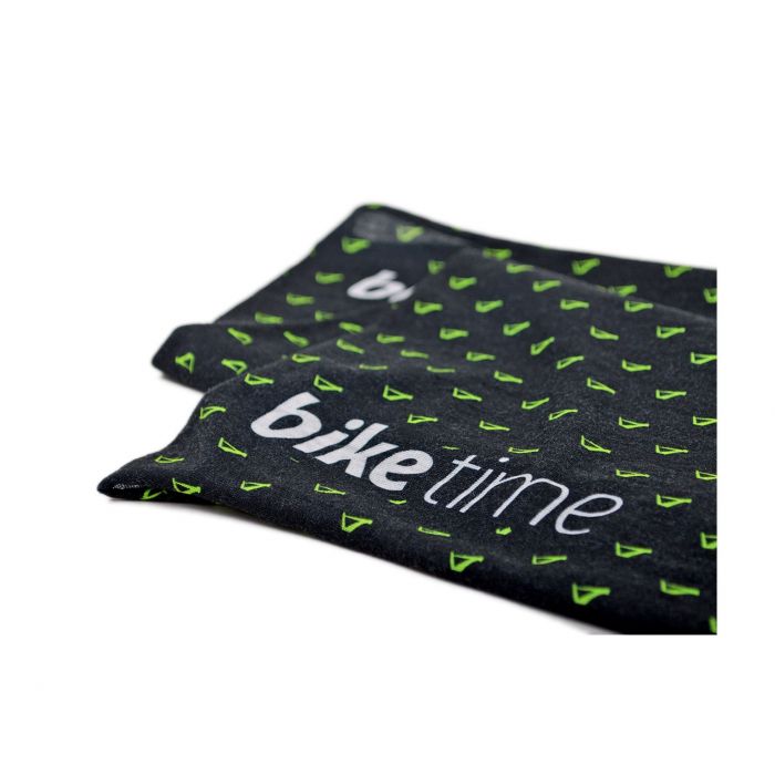 biketime Buff multifunktionaltes Hals-, Kopftuch Black Race Team Green Bild 7