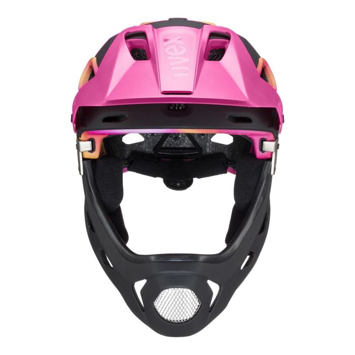 Uvex Jakkyl Hide 2.0 Fullface Helm mit abnehmbaren Kinnbügel, Future Black Matt Bild 2