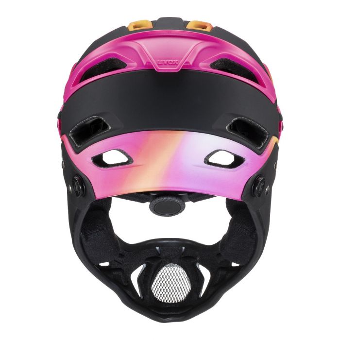 Uvex Jakkyl Hide 2.0 Fullface Helm mit abnehmbaren Kinnbügel, Future Black Matt Bild 4