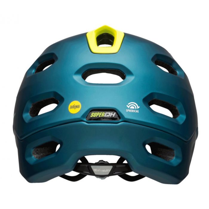 Bell Super DH Spherical Mips Fullface Helm Matte Gloss Blue Hi-Vis Bild 5
