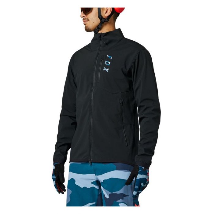 Fox Racing Ranger Fire Jacket Men Black Blue Bild 3